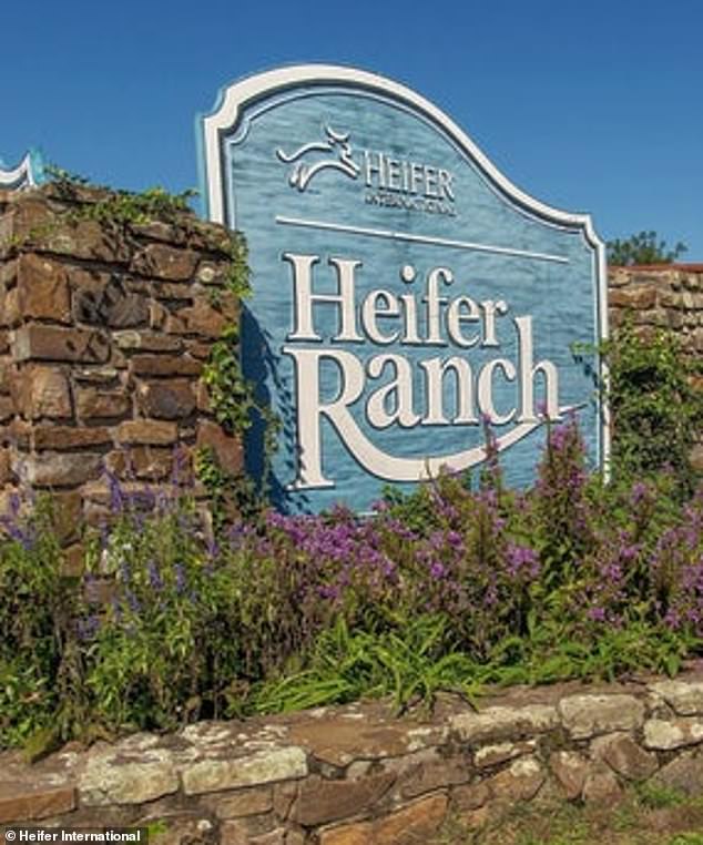 The married father-of-two, who lived in Little Rock, Arkansas, shot himself at the Heifer Ranch in Perryville, 30 miles away from his home